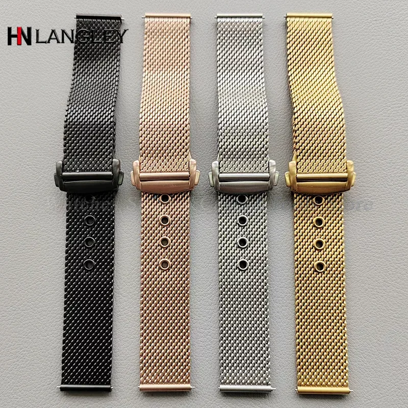Omega Watch Seamaster - 20mm 22mm Mesh Milanese Uhrenarmband für