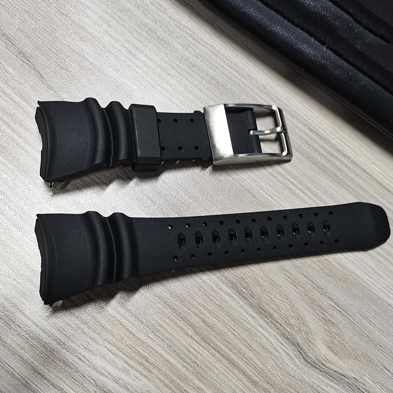 Citizen Watch Promaster - Atmungsaktiv Schwarz Gummi Armband Für Citizen