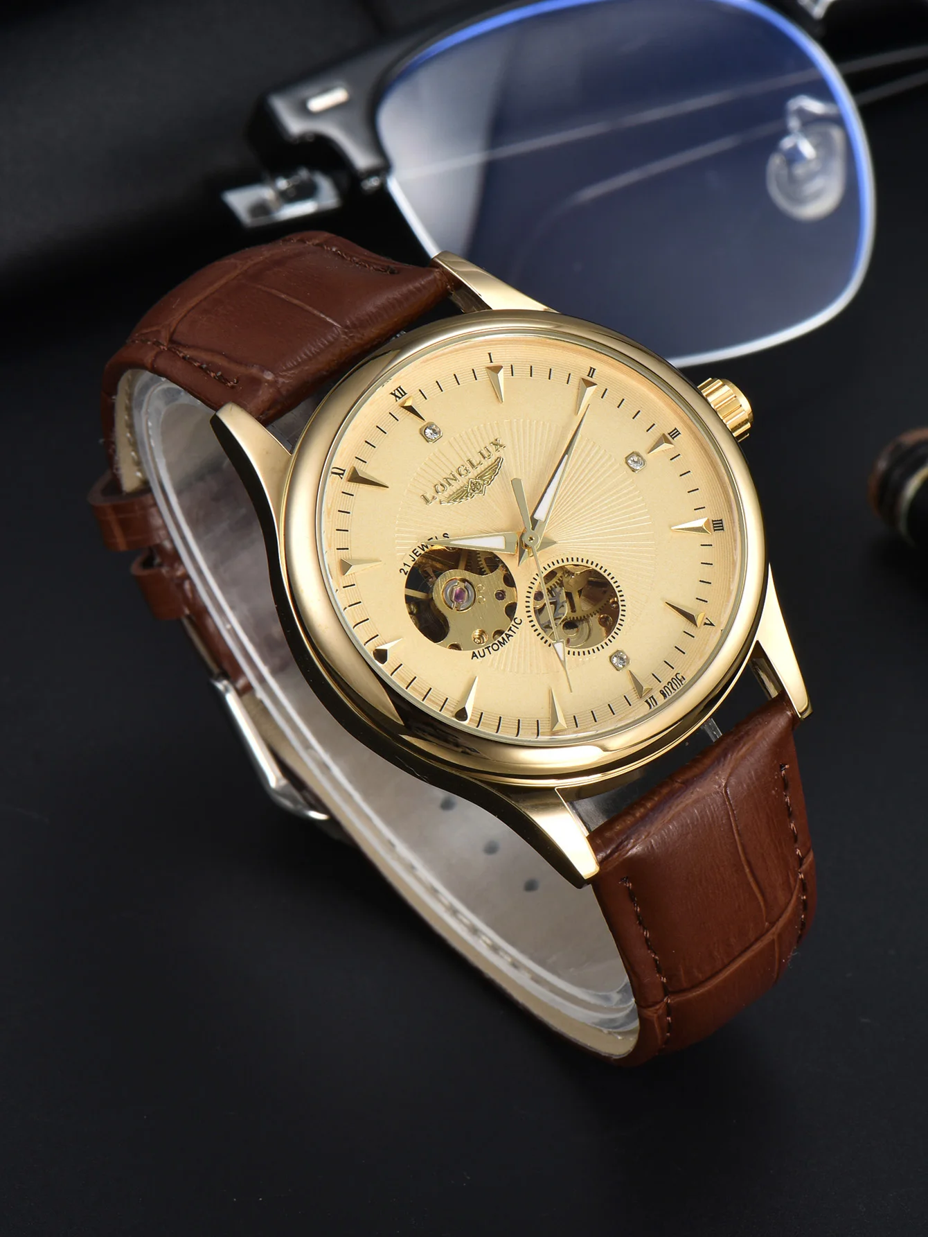 Patek Philippe Watch Nautilus - LONGLUX Automatikuhr Eleganter Stil Großhandel Mechanische