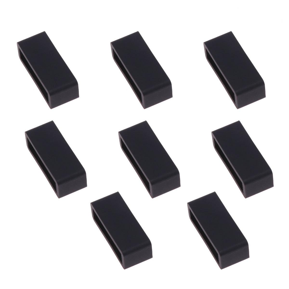 8 Stück 22 mm schwarze Silikon – Silicone Watch Band 22Mm Bewertung und Preis