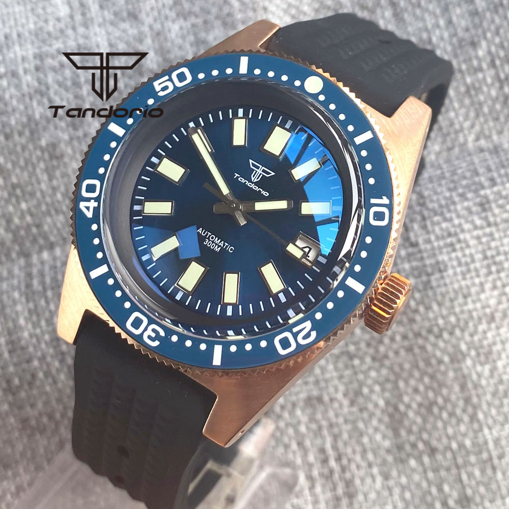 Tandorio 62 MAS CUSN8 Solide B – Rubber Strap Diver Bewertung und Preis