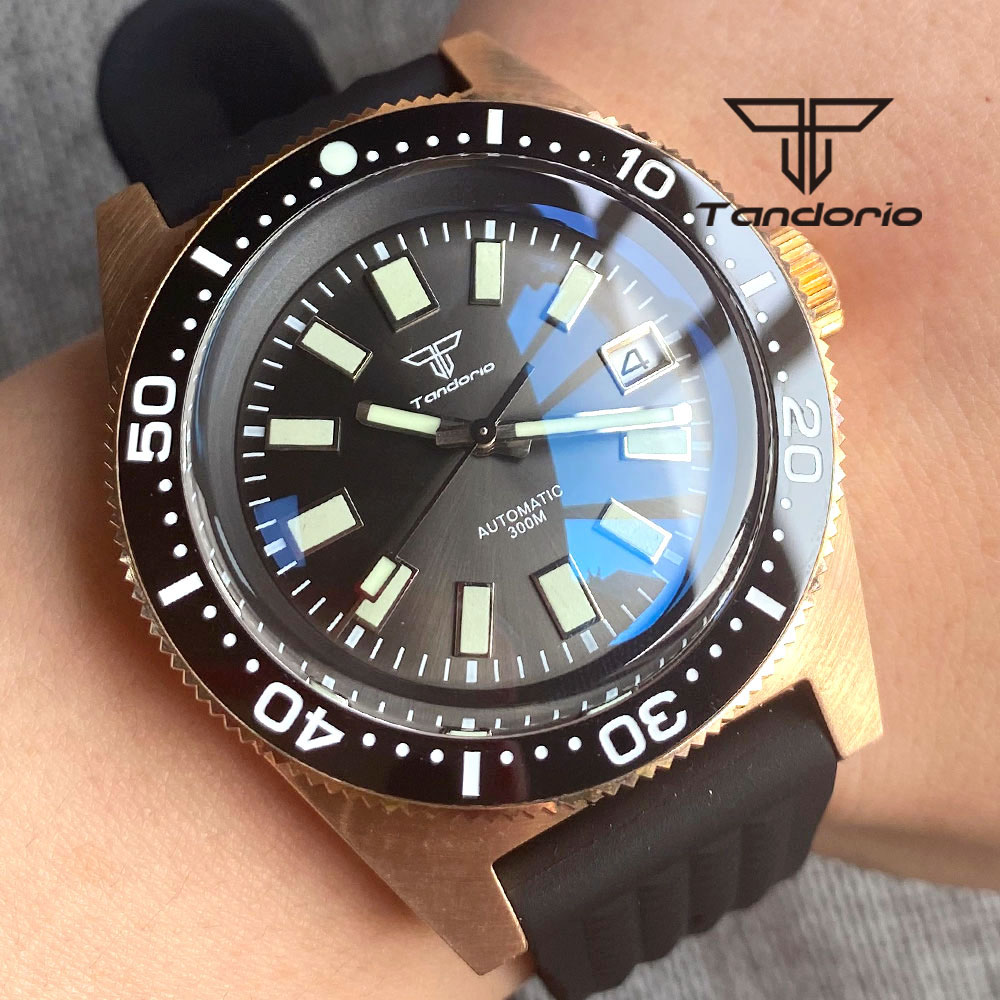 Tandorio 62 MAS CUSN8 Solide B – Rubber Strap Diver Bewertung und Preis