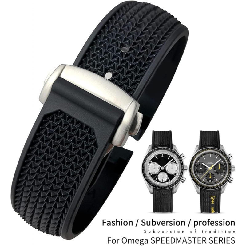 Gummi-Silikon-Uhrenarmband mit – Omega Watch Speedmaster Bewertung und Preis