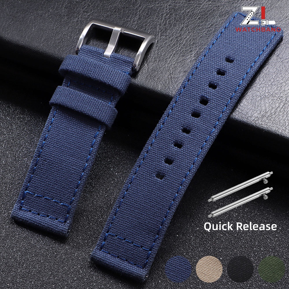 Nylon-Uhrenarmband, 20 mm, 22  – Canvas Strap Watch Bewertung und Preis