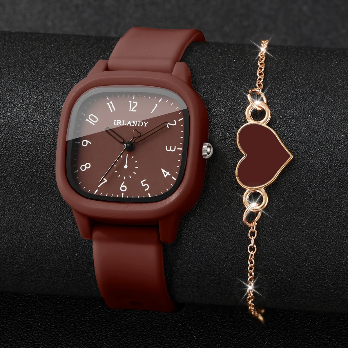 4-teiliges Set: Modische, quad – Silicone Band Women Bewertung und Preis