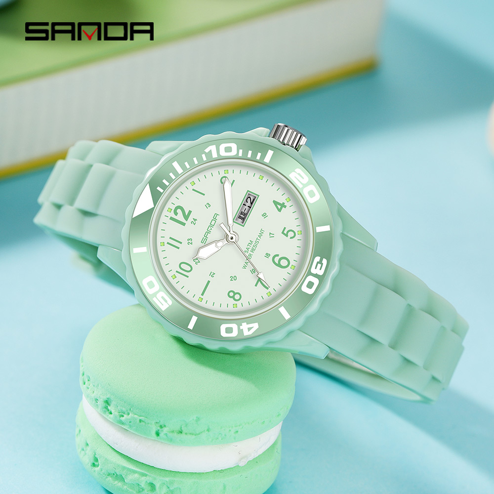 Mode Sanda Top Marke neue Dame – Silicone Band Women Bewertung und Preis