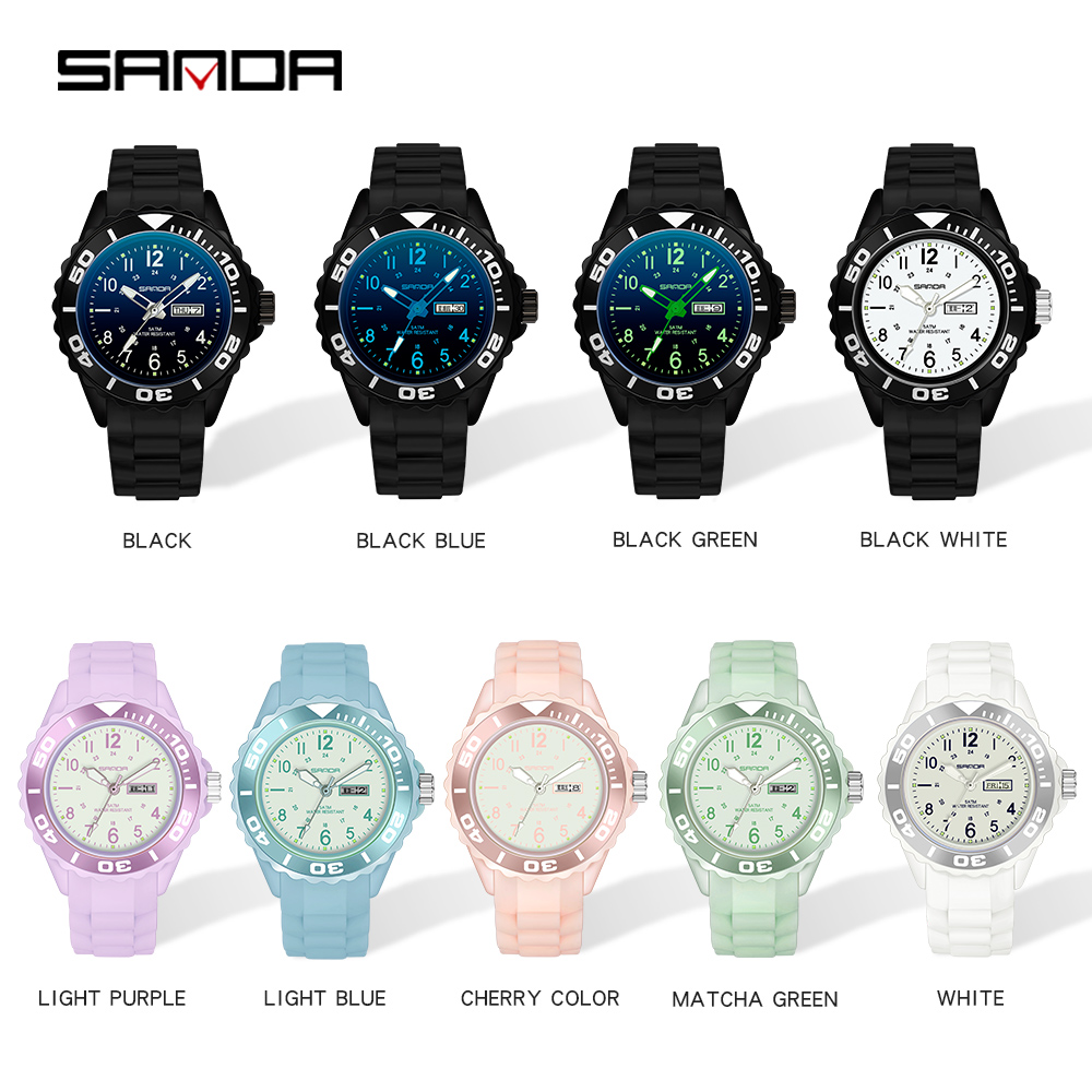 Mode Sanda Top Marke neue Dame – Silicone Band Women Bewertung und Preis