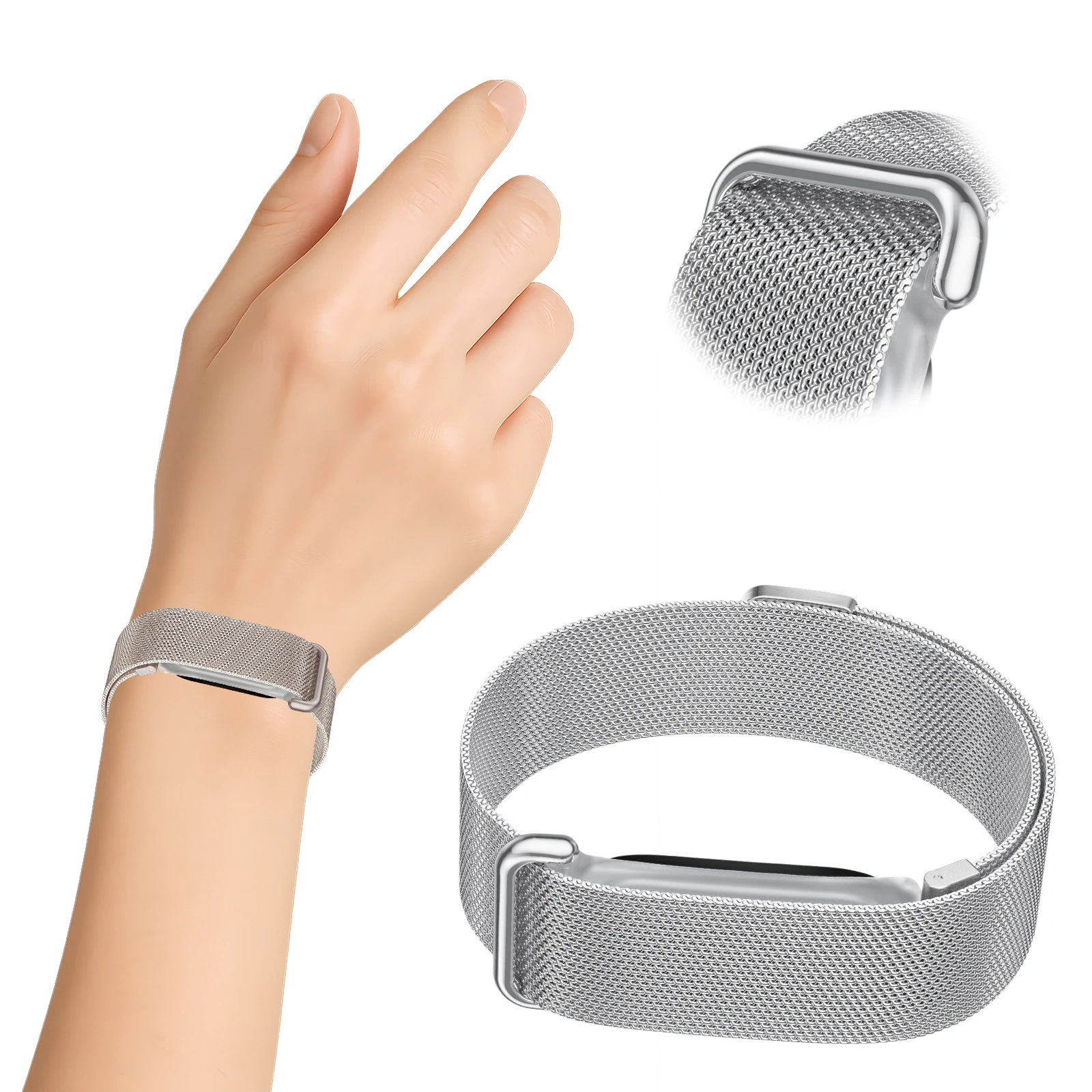 TPU-Hülle + Milanaise-Schlaufe – Milanese Loop Magnetic Bewertung und Preis