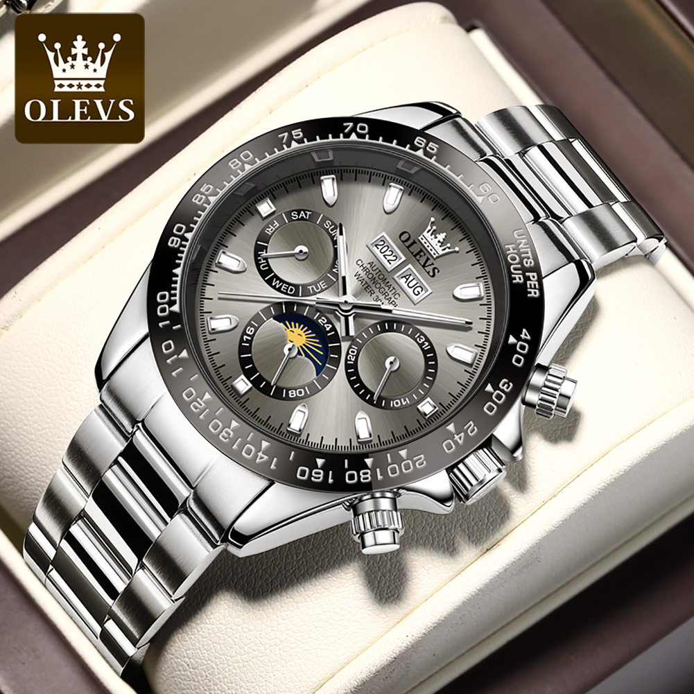 OLEVS 6654 Luxus-Herrenuhr, Ch – Patek Philippe Watch Nautilus Bewertung und Preis