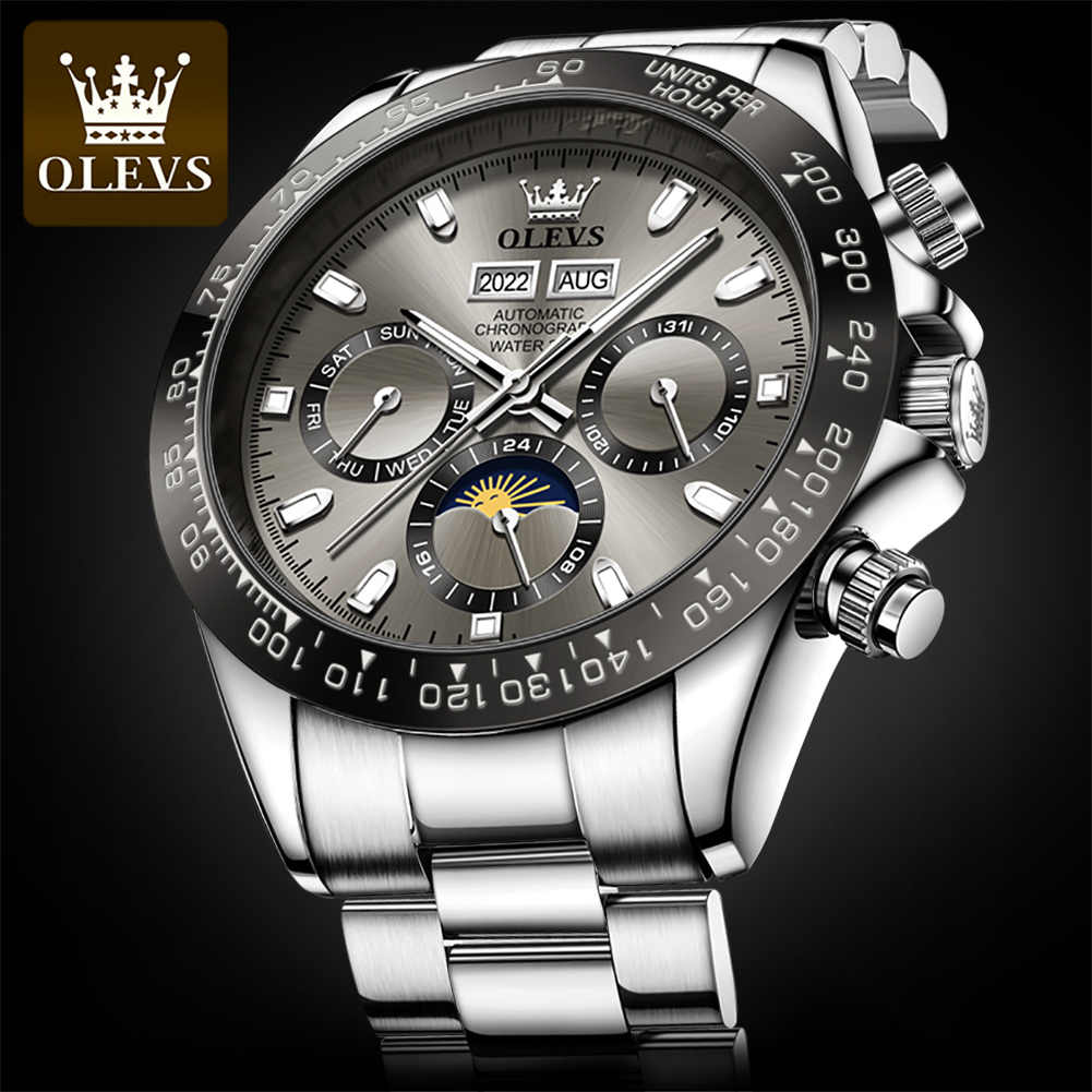 OLEVS 6654 Luxus-Herrenuhr, Ch – Patek Philippe Watch Nautilus Bewertung und Preis