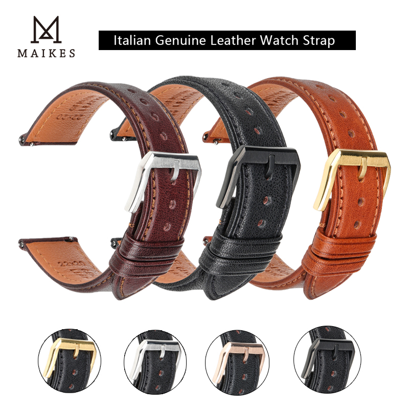 Neue Echtes Leder Band 24mm 20 – Leather Strap Quick Release Bewertung und Preis