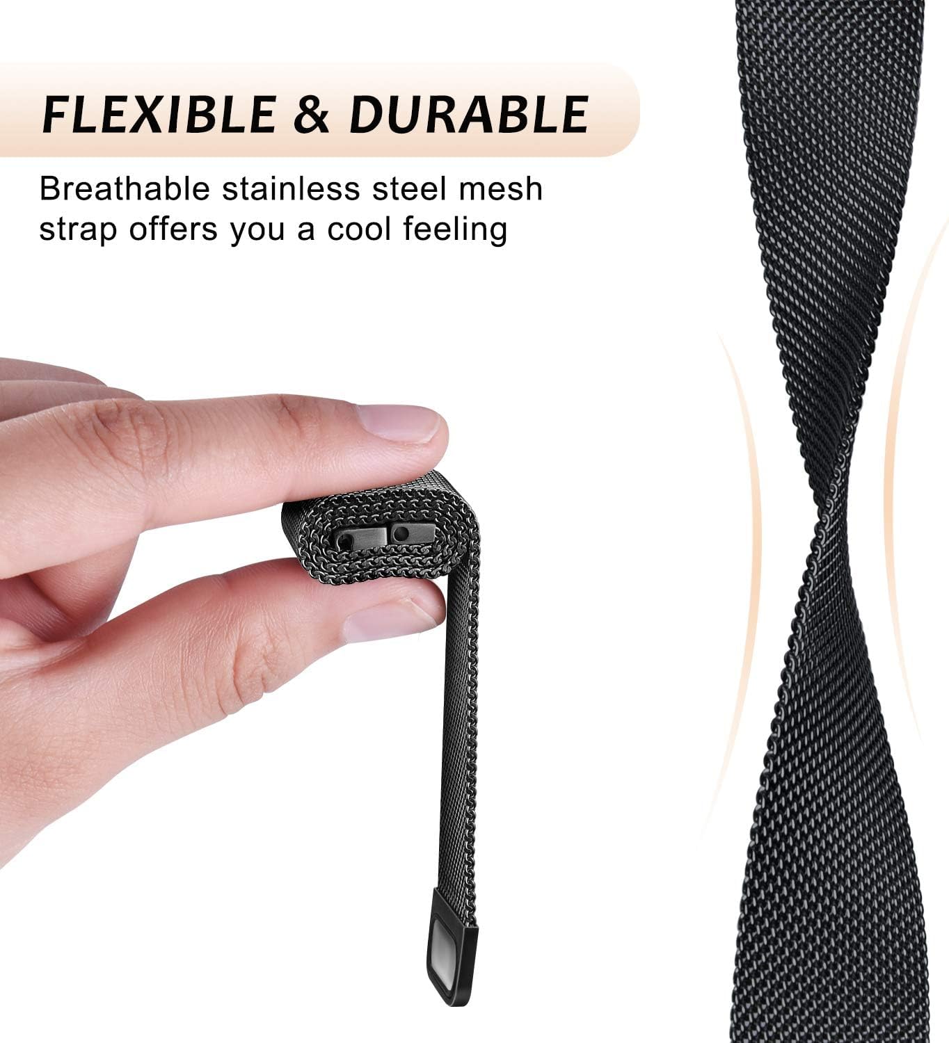 14mm Milanese-Armband für Garm – Milanese Loop Magnetic Bewertung und Preis