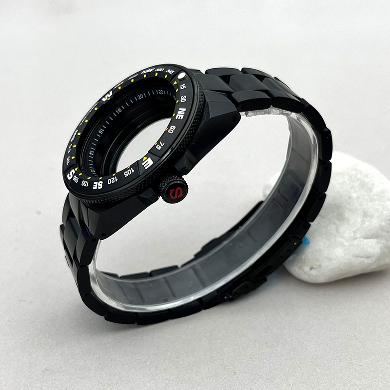 Schwarzes 45-mm-Uhrengehäuse d – Citizen Watch Tsuyosa Bewertung und Preis