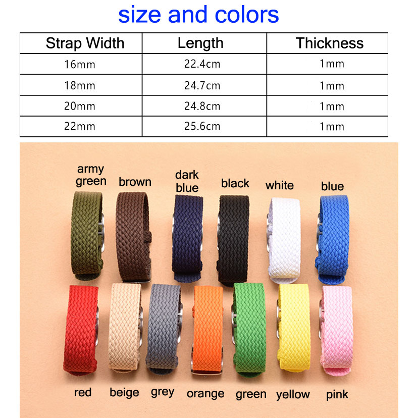 Keine-loch PL Nylon Uhr Band 1 – Canvas Strap Watch Bewertung und Preis