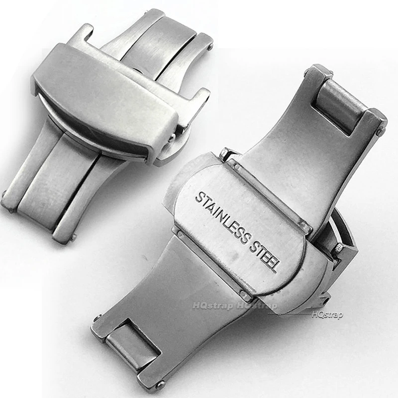 Matt Edelstahl Schmetterling K – Butterfly Clasp Deployant Bewertung und Preis
